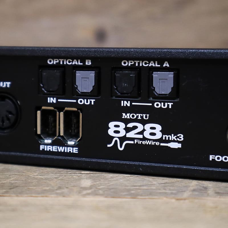 Motu 828 MK3 Firewire Audio Interface | Reverb