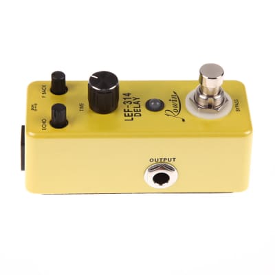 Rowin LEF-314 -Delay Analog Mini Guitar Effect Pedal 20ms to 620ms True Bupass Ships Free image 3