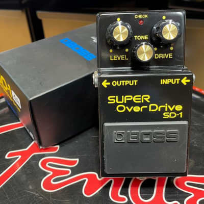 Boss SD-1 40th Anniversary Limited Edition Super Overdrive | Reverb