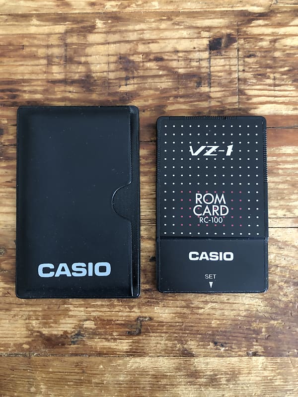 CASIO VZ RC-100 ROM カード