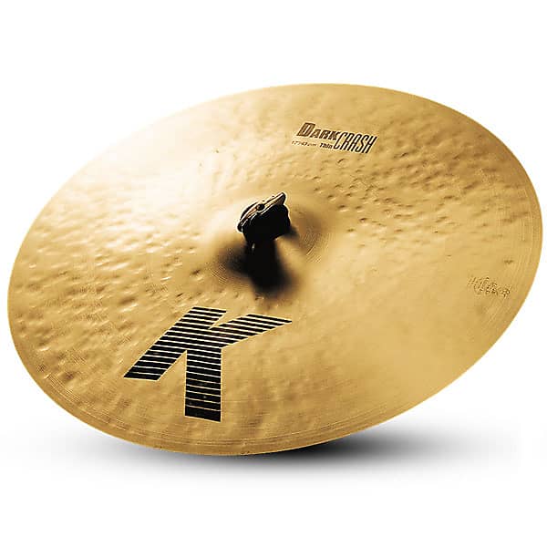 Zildjian 17" K Zildjian Dark Crash Thin Drumset Cast Bronze Cymbal with Low to Mid Pitch and Medium Sustain K0903 image 1