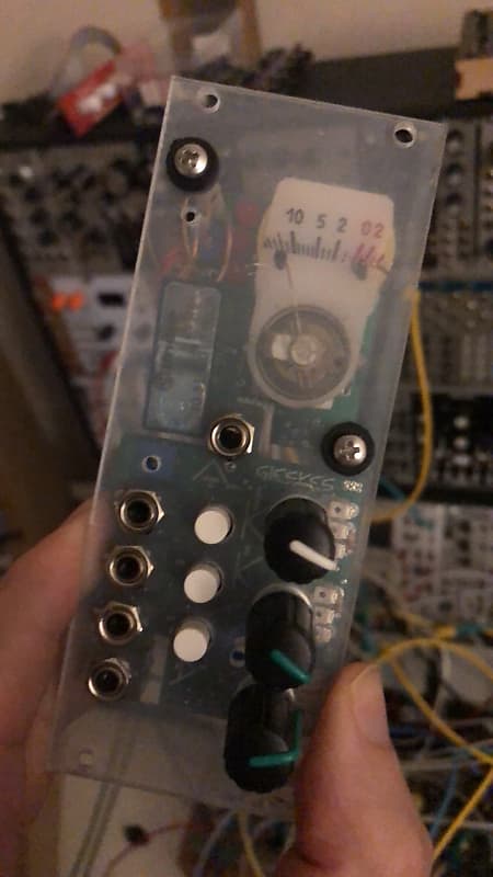 Gieskes VU Perc Relay DIY Eurorack module