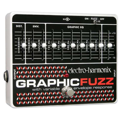 ELECTRO-HARMONIX | Graphic Fuzz | EQ | Distortion | Sustainer | Power supply Included | for sale