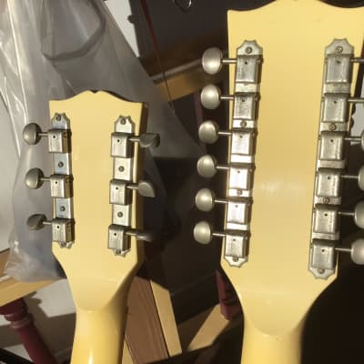 1978 Gibson EDS-1275 Doubleneck - White image 9