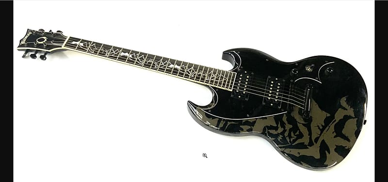 2005 ESP Viper Limited Edition "Batman" Electric Guitar image 1