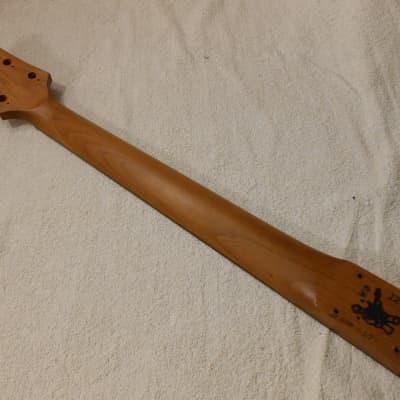 Warmoth Vortex Roasted Maple / Rosewood Electric Guitar Neck, RH, Stainless Steel 6150 Frets, Wolfgang Neck Profile image 13