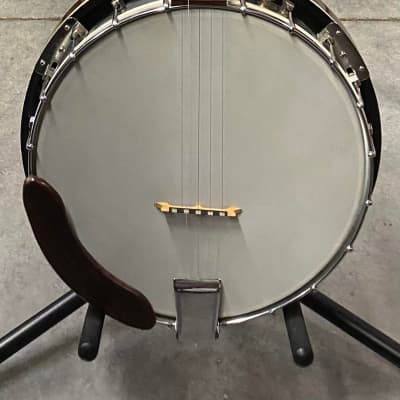 Conqueror 5 String Banjo With Chipboard Case for sale