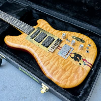 Robert Rusch Jerry Garcia Wolf Guitar Replica image 13