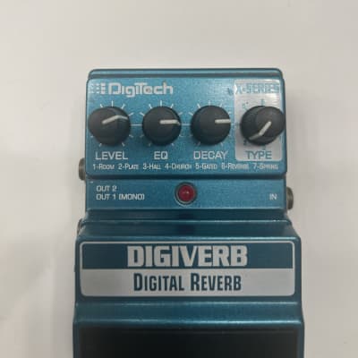 Digitech X-Series XDV Digiverb Stereo Digital Reverb Guitar