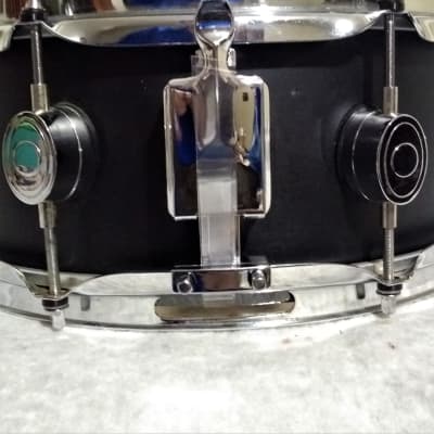 PACIFIC (PDP) by DW 14" X 5.5" SNARE DRUM  2004 MATTE BLACK image 7