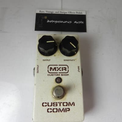 ギター MXR CUSTOM COMP MXR Custom Shop CUSTOM COMP DELUXE compressor demo with