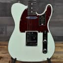 Fender Ultra Luxe Telecaster, Rosewood Fingerboard, Transparent Surf Green with Hard Shell Case