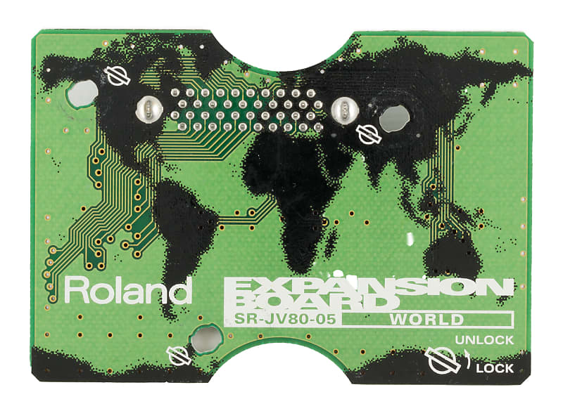 鍵盤楽器 Roland SR-JV80-05 WORLD EXPANSION BOARD Roland SR-JV80-05 World Expansion Board | Reverb France