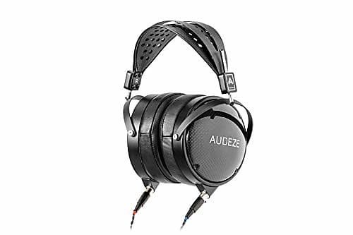 Audeze Headphone, LCD-XC, BLK, CF Cup with Audeze Logo and CE Case  			