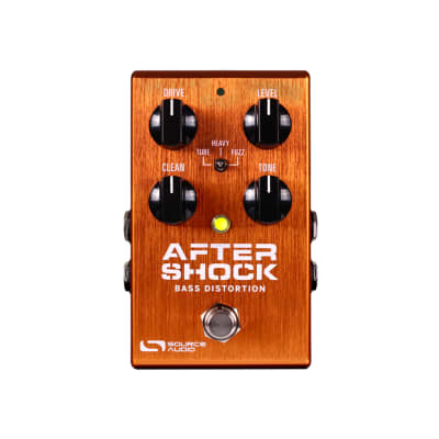 Reverb.com listing, price, conditions, and images for source-audio-aftershock-bass-distortion