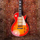 Gibson Custom Shop Aged and SIGNED Ace Frehley Les Paul Custom Cherry Burst Electric Guitar