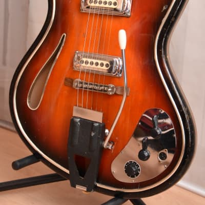 Hopf Saturn 63 – 1963 German Vintage Astro Archtop Jazz Guitar image 2