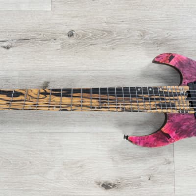 Legator Ninja N8FX Multi-Scale 8-String Guitar, Ebony, Fluence Pickups, Ruby image 6