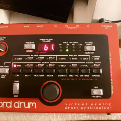 Nord Drum 4-Channel Virtual Analog Drum Synthesizer | Reverb