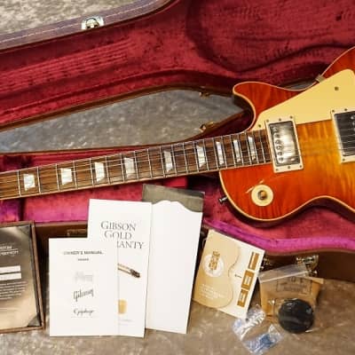 Gibson Custom Shop 1959 Les Paul Standard Reissue Hand Selected Washed Cherry VOS  2017-2018 - Washed Cherry VOS image 2