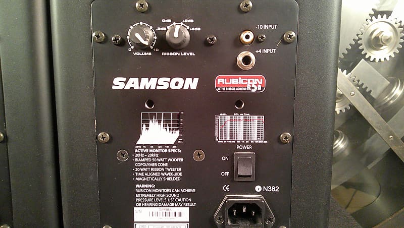 Samson Rubicon R5A Active Ribbon Monitor Pair | Reverb
