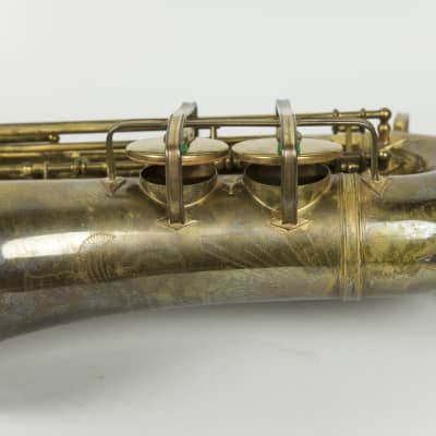 Vintage ~1949-1950 Buescher Big-B Aristocrat Alto Saxophone image 12