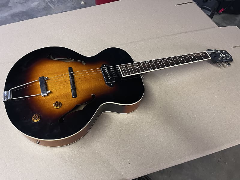 The Loar LH-309 P90 Hollow Electric Guitar