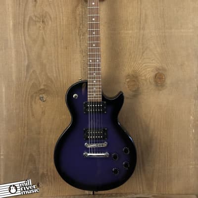 Burny LG-480  LP Special Junior Copy Singlecut Electric Guitar Purple Burst 2000s image 2
