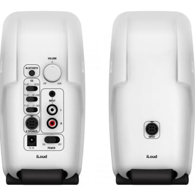 IK Multimedia iLoud Micro Bluetooth Studio Monitor Pair - White - Open Box image 4