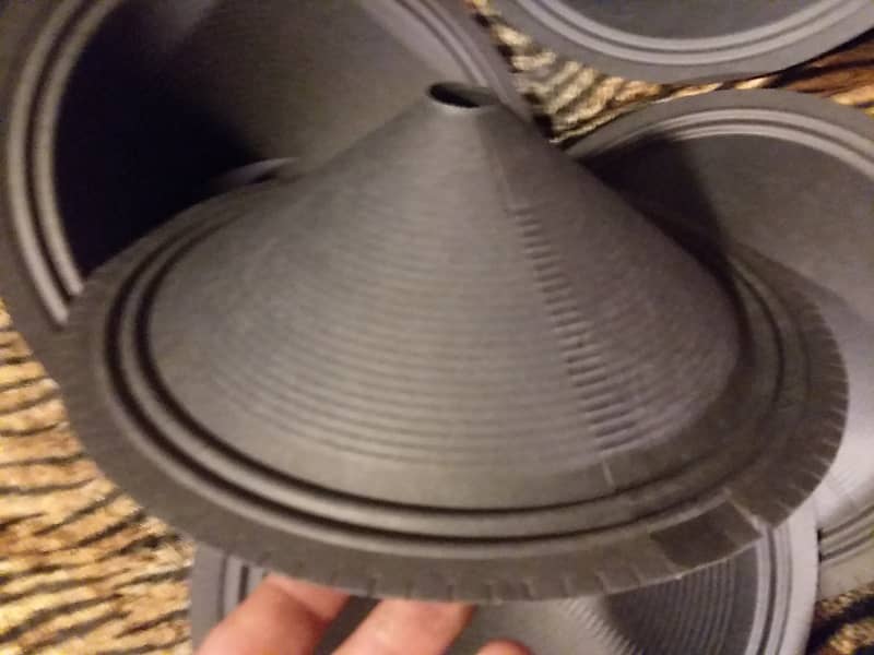 12" Speaker Cone Recone RE-Cone Seamed Cone All paper Guitar/Wide range USA pulp cone BEST Available image 1