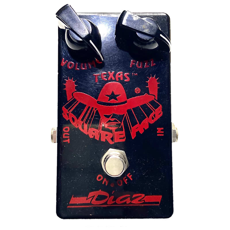 Cesar Diaz Texas Square Face NTE103 Black Germanium Fuzz SRV Guitar Pedal