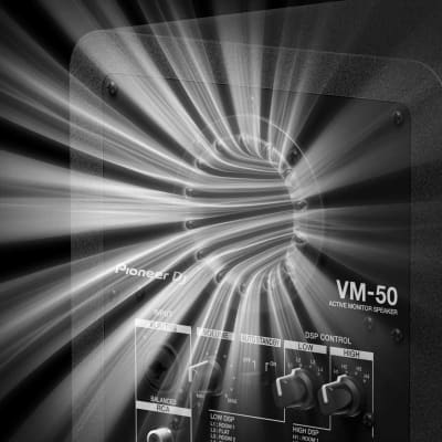 Pioneer DJ VM-50 5" Active Powered Studio Recording Reference Monitor Speaker image 10