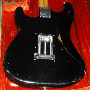 Fender Custom aged Dave Murray Signature Stratocaster 2012 Black image 11