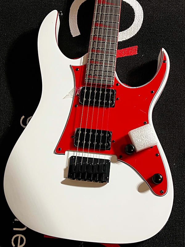 Ibanez GRG 6 String Solid-Body Electric Guitar, Right, White, Full  (GRG131DXWH)