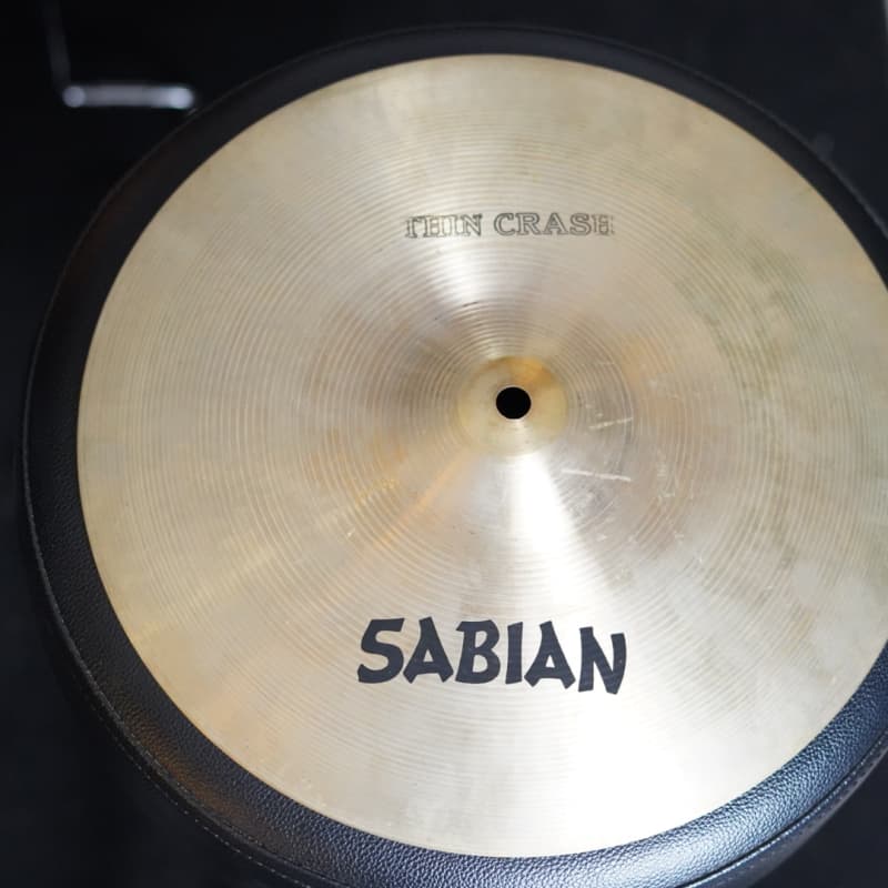 Sabian AA 12 Inch Sound Control Crash Cymbal, Brilliant Finish