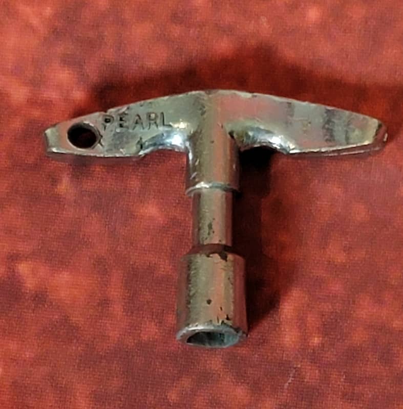 VINTAGE 1960'S Pearl Drum Key, Chrome! Reverb