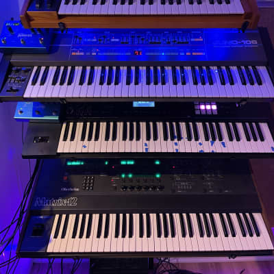 Refurbished and modified Oberheim Matrix 12 61-Key 12-Voice Synthesizer 1986 with extras image 8