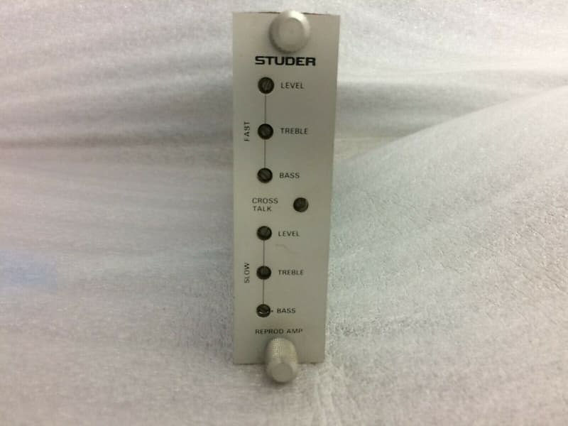STUDER A80RC MK II REPRODUCE AMPLIFIER CARD 1.080.98612 Reverb