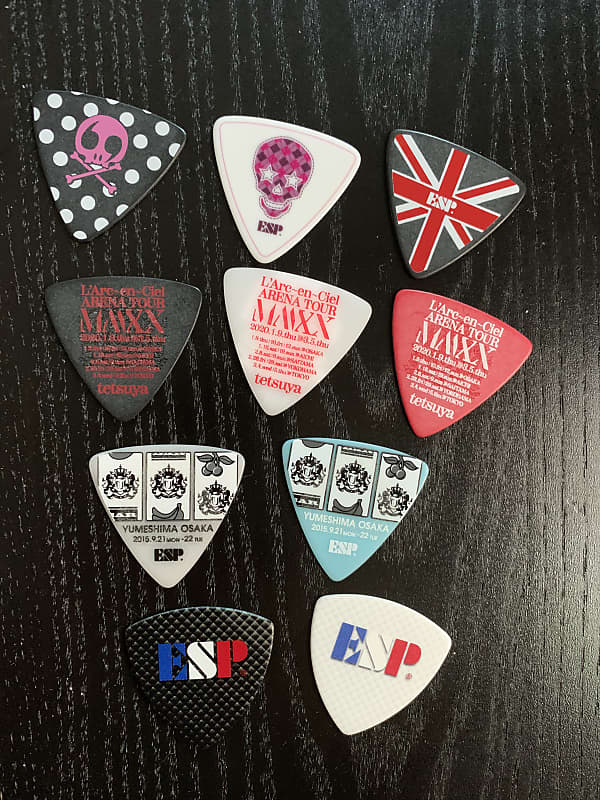 ESP L’arc~en~Ciel / Tetsuya 10 picks set