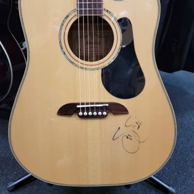 Stephen Stills Signed Used Alvarez PD80SC Solid Spruce Free Shipping! for sale