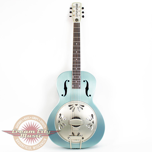 Gretsch G9202 Honey Dipper Special Roundneck Metal Resonator Reverb