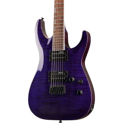 ESP LTD H-200 FM - See Through Purple Gloss Finish image 10