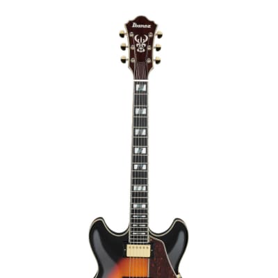 Ibanez AS113BS AS Artstar Hollowbody Electric Guitar - Brown Sunburst image 5