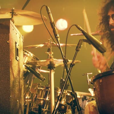 Frankie Banali's Quiet Riot, LP Performer Series 11-3/4" Conga and Stand. 2000's - Green Fade image 5