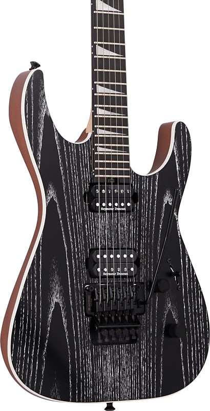 Jackson MJ Series Dinky DKRA Electric Guitar, Natural Black Ash w/ Case image 1