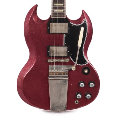 Hard Aged ‘65 SG replica Vibrola-unit Gibson Custom Shop 1964 SG Standard Reissue 