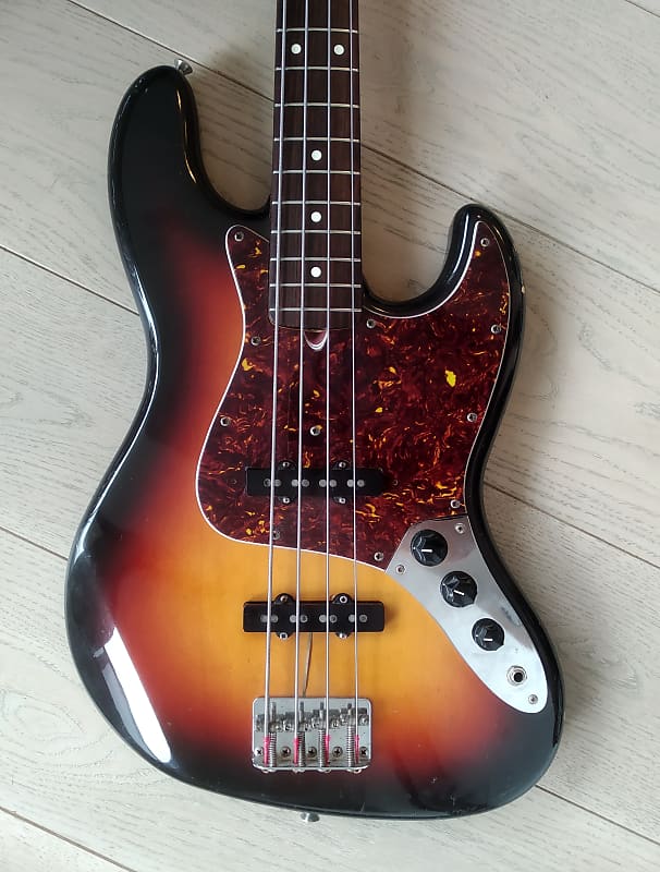 Fender Squier JV Jazz Bass 1983 Sunburst image 1