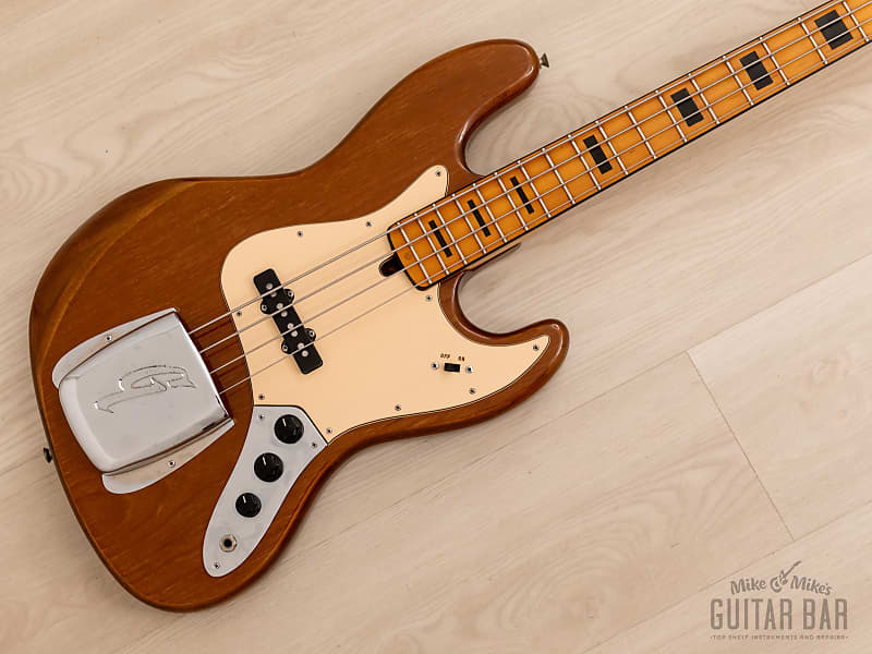 1974 Greco JB-550 Vintage Jazz Bass Mahogany w/ Power