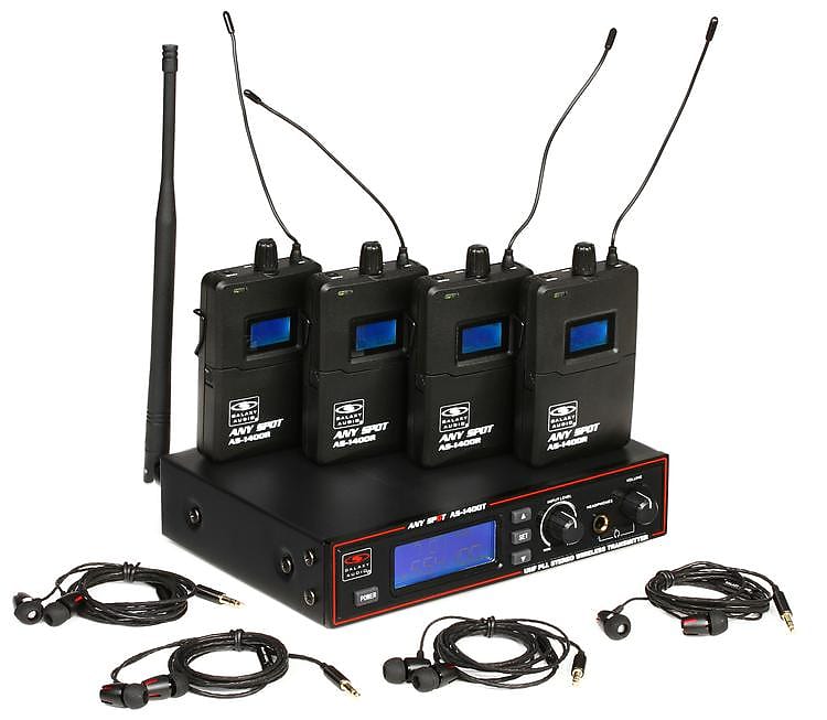 Galaxy Audio AS-1400-4 Band Pack System or Live Sound and Front of House image 1