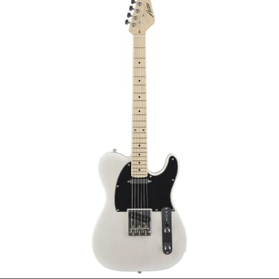 Austin|ATC250WH |Electric-Guitar |6 String |Tele-Style Guitar | Righthand |Cut-A-Way| Black Gard | ATC250WH | Classic | White | Solid Body for sale